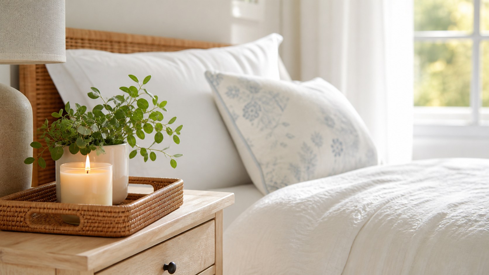 Fresh Candle Styling Ideas for Summer Guest Rooms