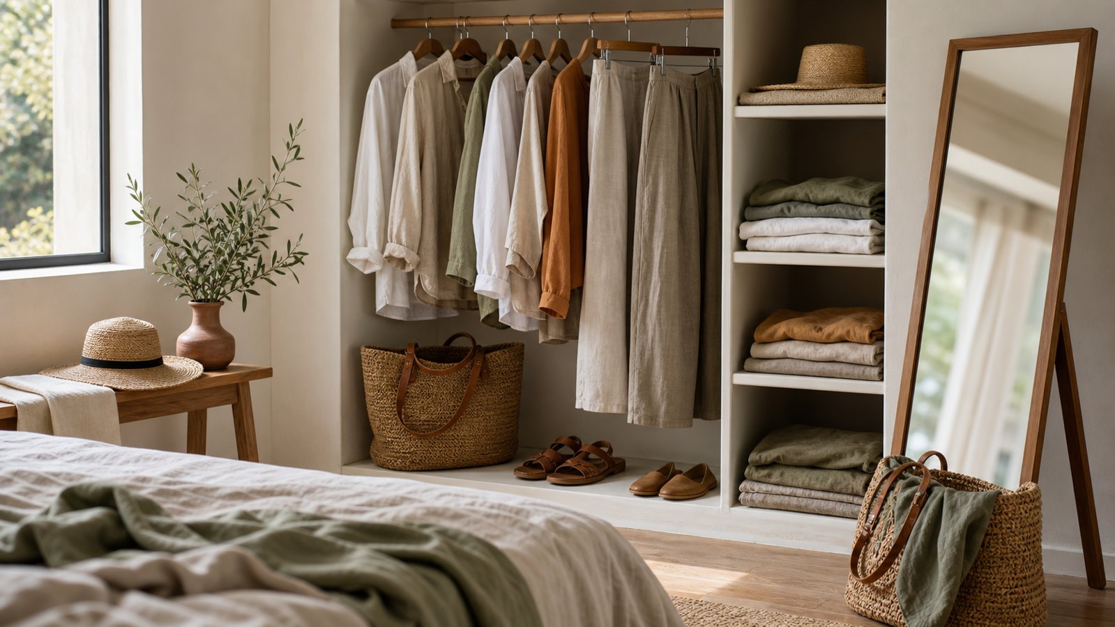 Linen Capsule Wardrobe Ideas for Travel, Work, and Weekends