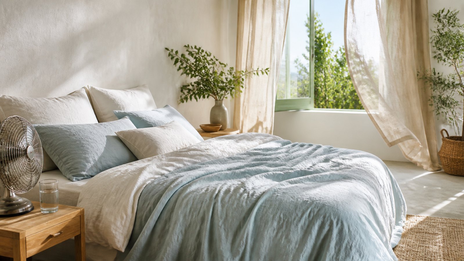 Summer Linen Sleep Tips for Cooler, Easier Nights