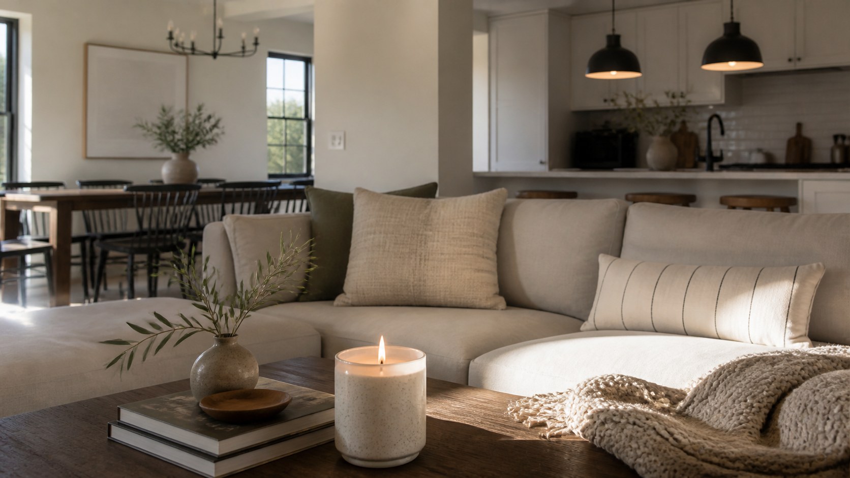 How to Pick Candle Scents for Open-Plan Living Spaces